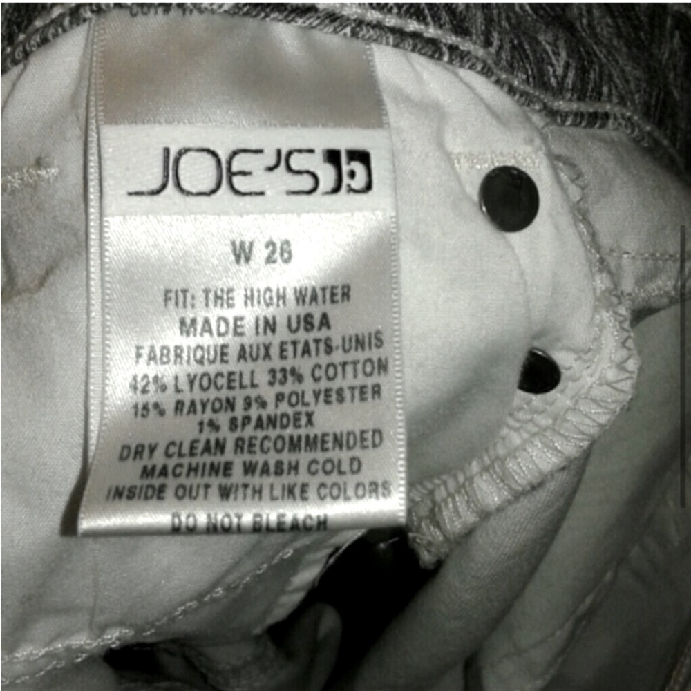 Joe's Jeans "The High Waters" Ankle Length Denim
Sz 26, NWOT - Picture 4 of 4